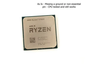 AMD Ryzen 7 5700X 8-Core 3.4GHz Socket AM4 100-000000926 Processor - As Is Read - Afbeelding 1 van 3