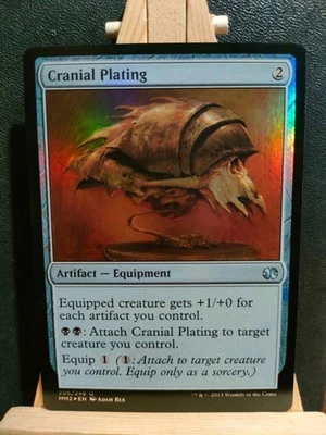 Cranial Plating FOIL - Modern Masters 2015 - Uncommon - NM to LP (See Pics) MTG - Image 1 of 2
