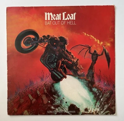 Meat Loaf Bat Out Of Hell. Vinyl LP Record 1977 Epic Holland European Press VG - Image 1 of 4