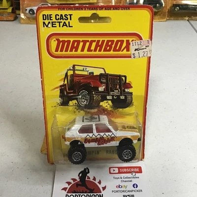 Matchbox Superfast MB#7 1982 blanco Volkswagen VW 4x4 Rabbit Golf 1/64 Inglaterra Foto 1 de 4