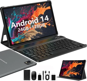 2025 Últimas Tabletas Android 14, Tablet 10 Pulgadas con 24GB RAM 128GB ROM Expandir... - Imagen 1 de 7