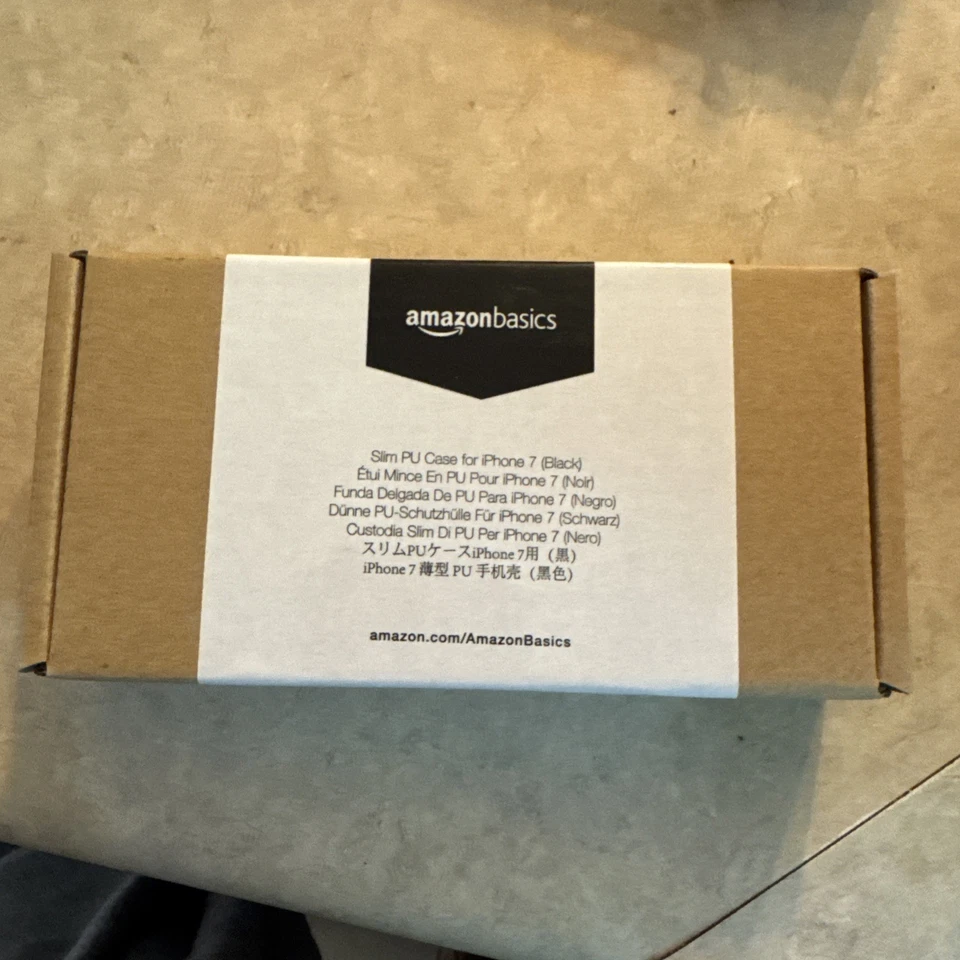 AmazonBasics Dual-Layer Case for iPhone 8 / iPhone 7 - Black - Image 1 of 1