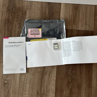 Tarjeta SD HYUNDAI VELOSTER 2015-2017 navegación 96554-2V101 OEM con manuales nueva Foto 1 de 4