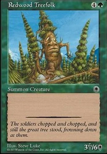 Redwood Treefolk - Portal # MTG Magic The Gathering - Image 1 of 1