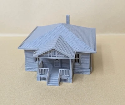 Kit Modelo Impreso en 3D Casa Bungalow Sears The Josephine Escala HO Foto 1 de 4