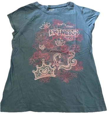 Greendog 漂亮的小公主和猫头鹰打电话给你! 女童 T 恤 XL-2 码衬衫 — 第 1/4 张图片