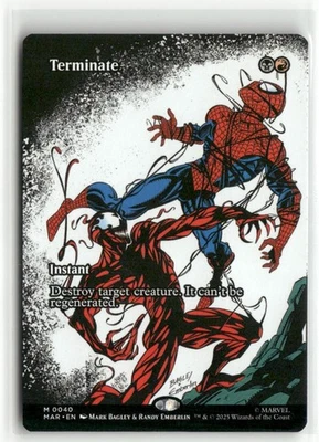 Terminate Borderless Marvel Eternal-Legal MTG NM - Image 1 of 2