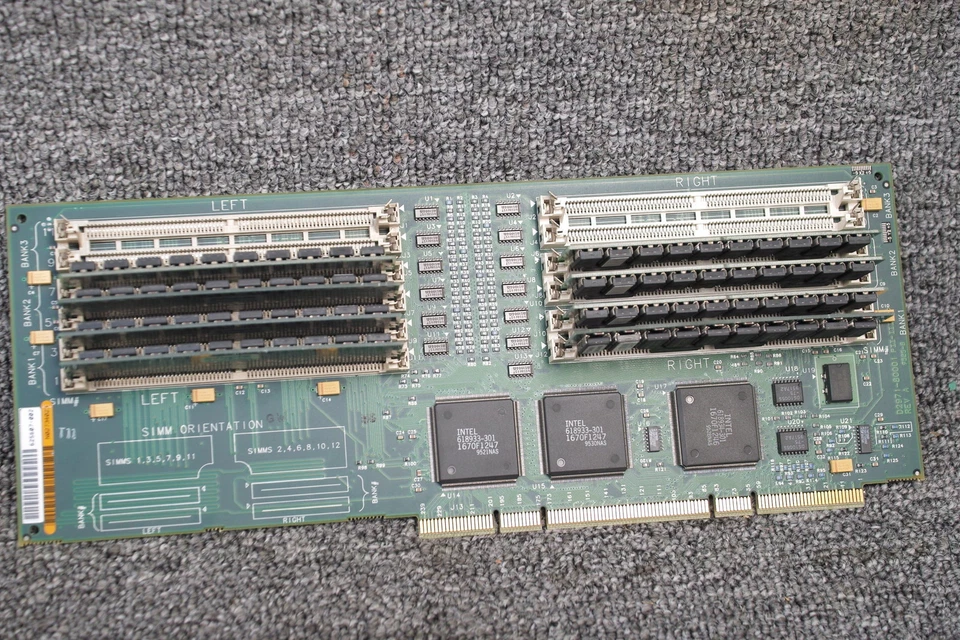  625607-002,N02734023 D2971-80001 PII-III MEMORY PCB BOARD FREE SHIP - Image 1 of 3