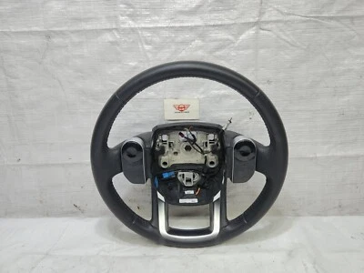 Руль спортивный 2014-2022 Land Range Rover кожаный черный 3,0 л дизельный от оригинального производителя - Изображение 1 из 4