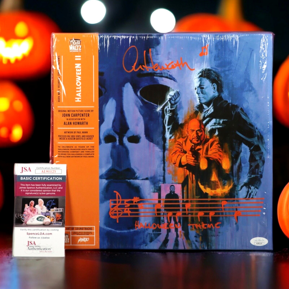 Halloween II Alan Howarth Autographed Inscribed Mondo Vinyl LP JSA COA Sealed