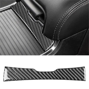 Carbon Fiber Interior Below Center Armrest Cover Trim For Dodge Charger - Foto 1 di 3