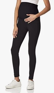 Motherhood Maternity Women's Essential Stretch Maternity Leggings Black Size S - Picture 1 of 7
