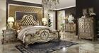 Schlafzimmerset Nachttische Kommode Elegant Barock Rokoko Stil Holzdesign
