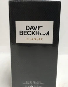 David Beckham Classic Men 3.0 3 oz 90 ml Eau De Toilette NIB - Picture 1 of 3