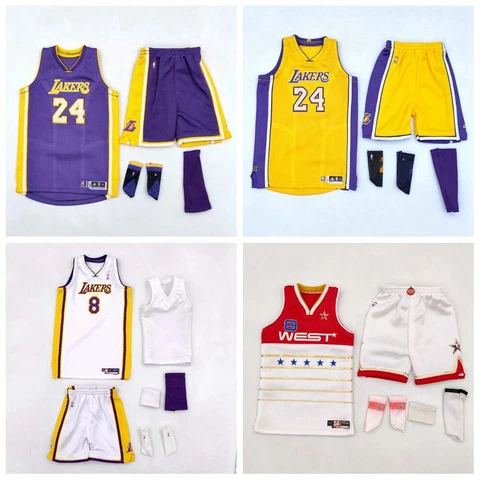 Custom 1:6 Scale Kobe Bryant Lakers Jersey TOYs fit Enterbay Collectibles Cover