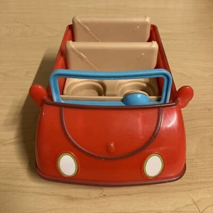 Peppa Pig Jazwares Red Car Toy Vehicle 2003 Talking Sounds Works - Picture 1 of 9