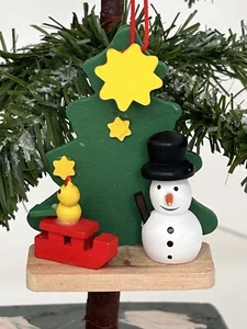 1965/24 Alter Anhänger Baumanhänger für Christbaum Weihnachtsbaum - Picture 1 of 3