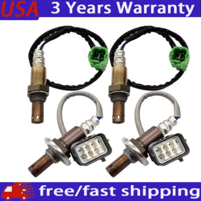 4pcs Oxygen Sensor Upstream+Downstream For 2007 2008 Suzuki Grand Vitara 2.7L V6 - Image 1 of 4