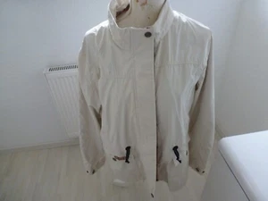 Eibsee Damenherbstregenjacke, Gr. 46, cremefarben - Bild 1 von 11