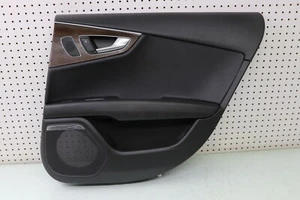 2016 12-16 AUDI A7 3.0 DOOR PANEL REAR RIGHT PASSENGER SIDE BLACK FZ 4G8867306 - Picture 1 of 11