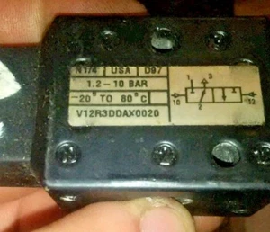 NORGREN V12R3DDAX0020 Pneumatikventil Luftventil V12R3DDAX0020 Ventil T77670  - Bild 1 von 3