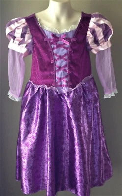 Disney Store Niñas DISFRAZ RAPUNZEL Vestido Vestido 5/6 ENREDADO Princesa Foto 1 de 2