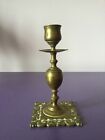 Lovely Single Vintage Brass Candle Stick. Library. Chamber