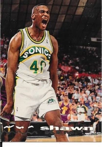 Shawn Kemp Topps Stadium Club Basketball Card # 222 Seattle SuperSonics - Picture 1 of 2