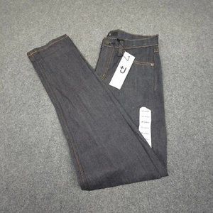 Jil Sander Jeans womens 25 Blue Denim Uniqlo Selvedge Pants Size 25x31 NWT - Picture 1 of 11