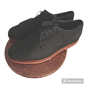 EUC GIORGIO ARMANI braune Wildleder Oxford Anzugschuhe 44 45 11,5 Made Italy kostenloses S - Bild 1 von 4
