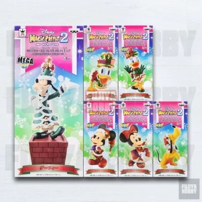 Disney WCF -Disfraz de Navidad - Set: Mickey, Minnie, Donald, Daisy, Pluto, Goofy Foto 1 de 2