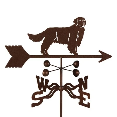 EZ Vane: HEAVY DUTY Steel Golden Retriever Weathervane - Image 1 of 4