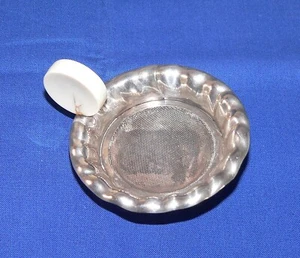 Sehr altes versilbertes Teesieb ca 1900 7 cm #6241 - Bild 1 von 2