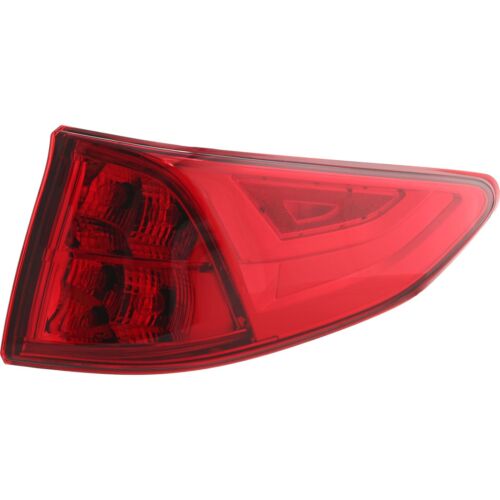 Tail Light Assembly For 2018-2023 Honda Odyssey Passenger Side Outer With Bulb