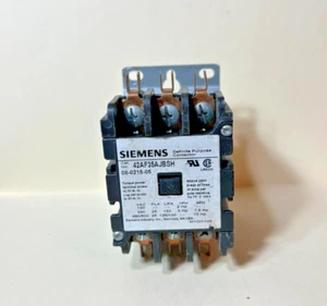 Siemens 42AF35AJBSH Definite Purpose Contactor 3-Pole 08-0215-05 - Picture 1 of 2