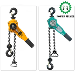 1 T Pulling Wrench Hoist Hand Chain Hoist Hook Portable Lever Block Inverted - Picture 1 of 14