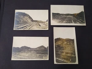 4 RPPC Excavation sites, Canal Zone, Circa 1910 - Picture 1 of 3