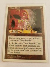 1997 Magic: The Gathering - Set: 5th Edition Time Bomb