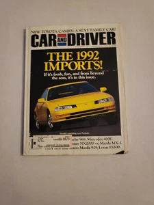 1991 November, Car and Driver Magazine, The 1992 Imports, (CP411) - Picture 1 of 3