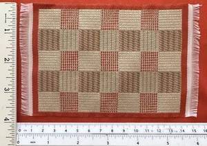 ALFOMBRA TEJIDA TURCA turca #26A para disfraz/almohadilla occidental de caballo modelo 1:9 - Imagen 1 de 1