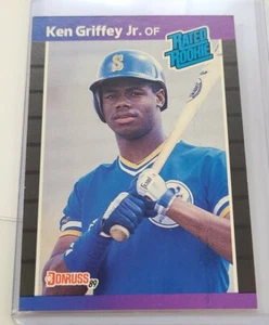 🔥1989 Donruss Ken Griffey Jr #33 Baseball Error Card *RARE CARD* NM/M - Picture 1 of 12