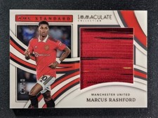 2022-23 Panini Immaculate MARCUS RASHFORD /49 Patch Silver The Standard Man Utd