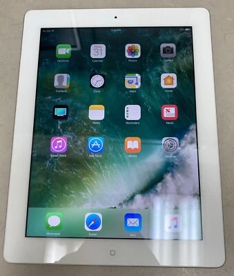 Apple iPad 4th Gen. 64GB, Wi-Fi + Cellular (Verizon), 9.7in - White - A1460 - Image 1 of 4