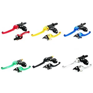 CNC Heavy Duty Clutch + Brake Lever Set 110c 125cc 150cc PIT PRO TRAIL DIRT BIKE - Foto 1 di 7