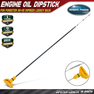 Engine Oil Dipstick for Subaru Outback 00-04 Forester 98-05 Impreza Legacy Baja - Image 1 of 4