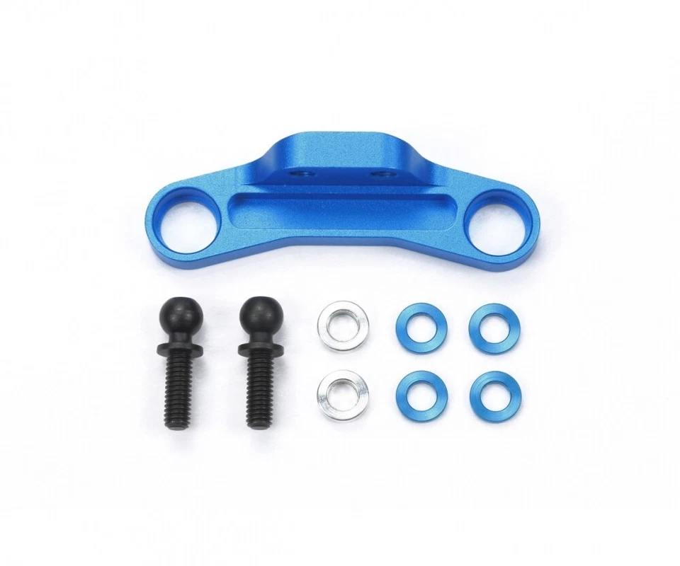 Tamiya 300054892 - M-08C Alu Lenkhebelverb. Blau elox. - Neu - Bild 1 von 1