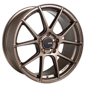 4 New 18X8.5 Enkei TS-V Bronse ET45 5X114.3 5x4.5 Wheels Rims - Picture 1 of 3