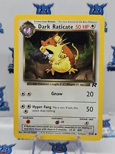 Pokemon - Dark Raticate 51/82 - Team Rocket - MP - Picture 1 of 2