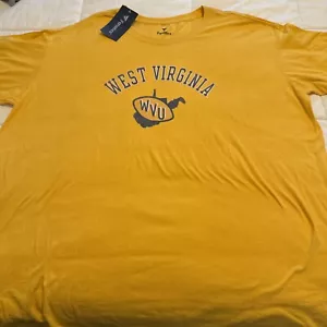 West Virginia Mountaineers Fanatics Men’s Tee Size 3XL NWT - Picture 1 of 6