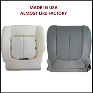 2012 2013 2014 2015 F250 XL Work Truck Driver Bottom Seat Cover and Cushion Foam - Foto 1 di 10